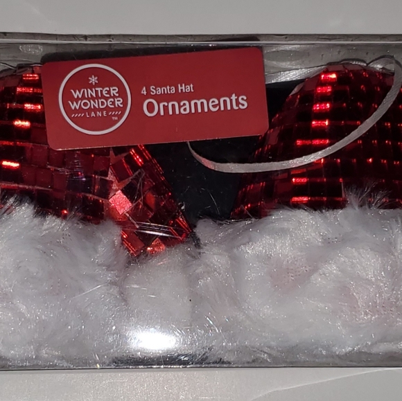 A set of 4 Christmas Ornaments - Picture 2 of 3